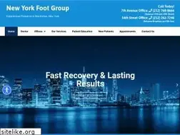 Sites similar to newyorkfootgroup.com