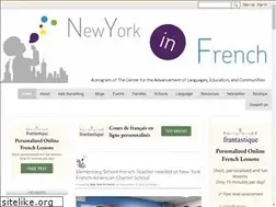 Sites similar to newyorkinfrench.net