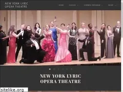 Sites similar to newyorklyricopera.org