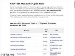 Sites similar to newyorkmuseumsopennow.com