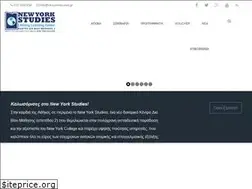 Sites similar to newyorkstudies.gr