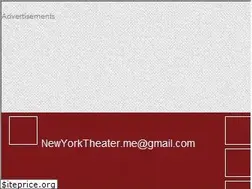 Sites similar to newyorktheater.me