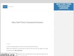 Sites similar to newyorktimescrossword.net