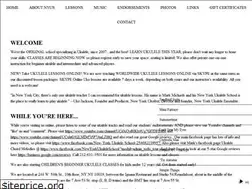 Sites similar to newyorkukuleleschool.com