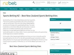 Sites similar to newzealandbetting.io