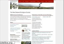 Sites similar to newzealandecology.org