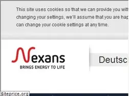 Sites similar to nexans.de