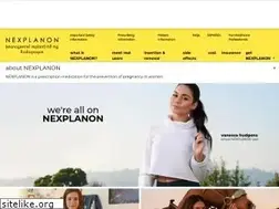 Sites similar to nexplanon.com