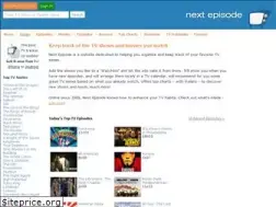 Sites similar to next-episode.net