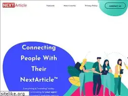 Sites similar to nextarticle.com