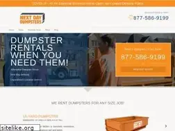 Sites similar to nextdaydumpsters.com