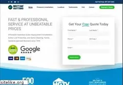 Sites similar to nextdaygutters.com