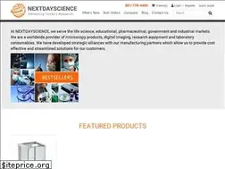 Sites similar to nextdayscience.com