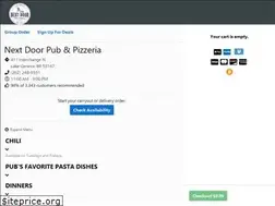 Sites similar to nextdoorpubpizza.com