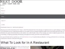 Sites similar to nextdoorsd.com