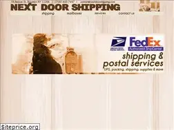 Sites similar to nextdoorshipping.com