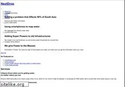 Sites similar to nextdrop.org