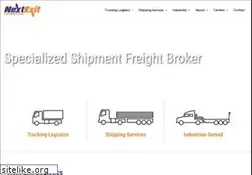 Sites similar to nextexitlogistics.com