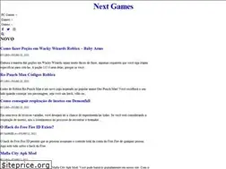 Sites similar to nextgames.com.br