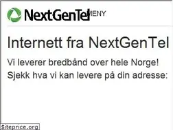 Sites similar to nextgentel.no