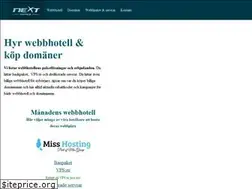 Sites similar to nexthosting.se