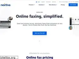 Sites similar to nextivafax.com