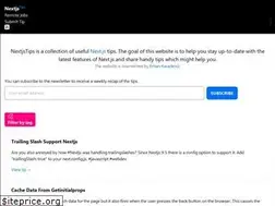 Sites similar to nextjstips.com