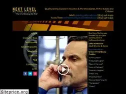 Sites similar to nextlevelacting.com