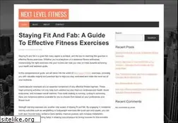Sites similar to nextlevelfitness.org