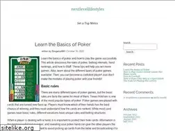 Sites similar to nextlevellifestyles.com