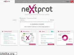 Sites similar to nextprot.org