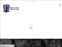 Sites similar to nextstepservicedogs.org