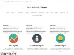Sites similar to nextuniversitydegree.com