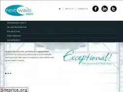 Sites similar to nextwaveevents.com