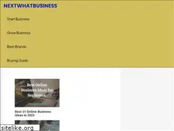 Sites similar to nextwhatbusiness.com