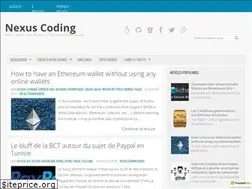 Sites similar to nexus-coding.blogspot.com
