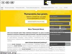 Sites similar to nexus-translations.pl