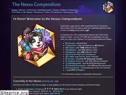 Sites similar to nexuscompendium.com