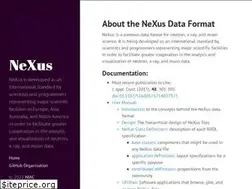 Sites similar to nexusformat.org