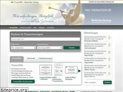 Sites similar to nez-memoriam.de
