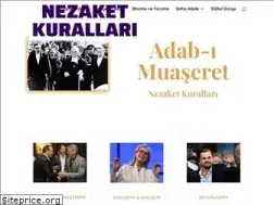 Sites similar to nezaketkurallari.com