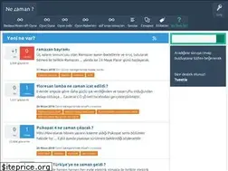 Sites similar to nezaman.com.tr