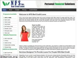 Sites similar to nfsbadcreditloans.com