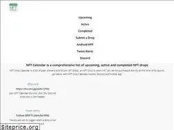 Sites similar to nftcalendar.wiki