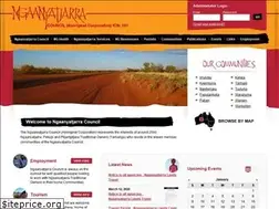 Sites similar to ngaanyatjarra.org.au