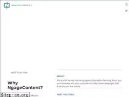 Sites similar to ngagecontent.com