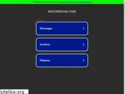 Sites similar to ngcordova.com