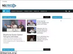 Sites similar to nglyrics.com