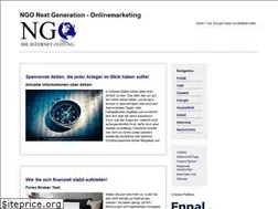 Sites similar to ngo-online.de
