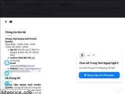 Sites similar to ngoainguphuocquang.edu.vn